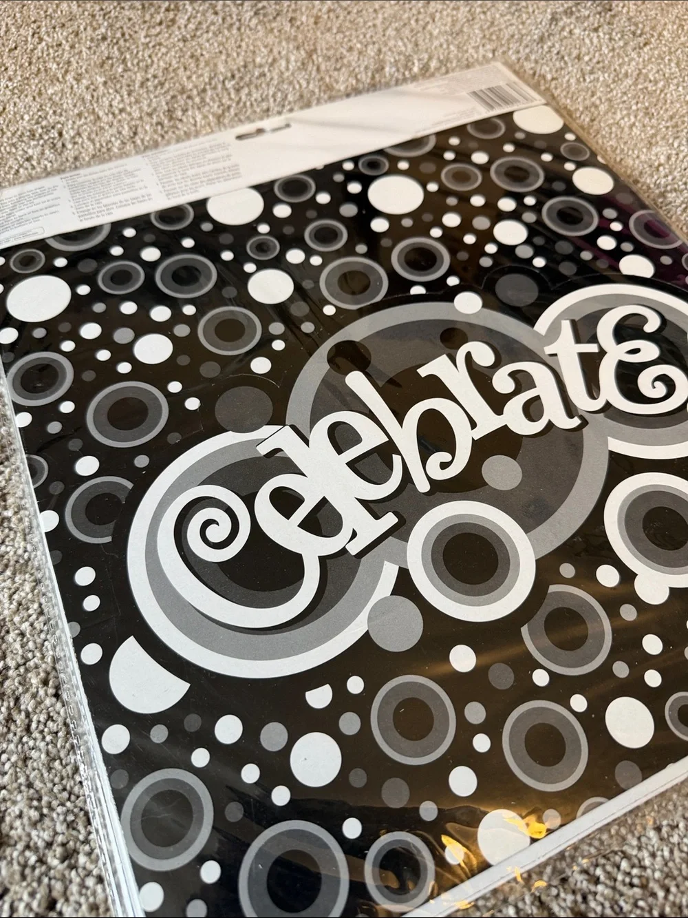 Wilton Black Celebrate Cupcake Display Box. Set of 2. Two inserts in each box